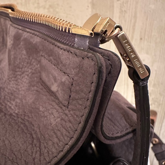 Henri Bendel Misty Gray Nubuck Handbag - Picture 7 of 15